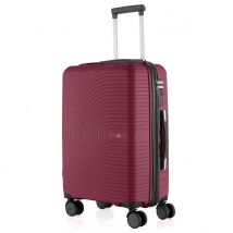 Wheeled Suitcase Medium 60 Litre - Burgundy
