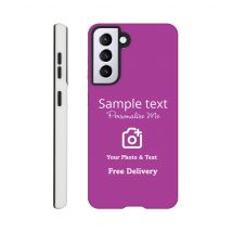Personalised Mobile Tough Phone Case, Samsung - Galaxy S21