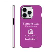 Personalised Mobile Tough Phone Case, Apple - iPhone 14 Pro