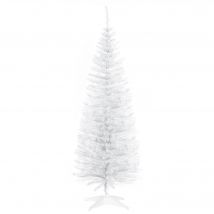 5ft Christmas Tree Artificial - White Slim 294 Tips