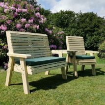 Ergo Garden Tete a Tete by Croft - 3 Seats