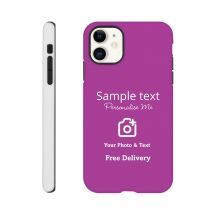Personalised Mobile Tough Phone Case, Apple - iPhone 11