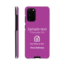 Personalised Mobile Tough Phone Case, Samsung - Galaxy S20