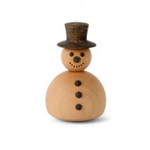 Spring Copenhagen The Snowman Small - Kleiner Schneemann Holzfigur