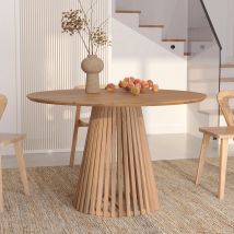 Mesa redonda de madera de acacia para 4 personas - Képès - Rendez-Vous Déco