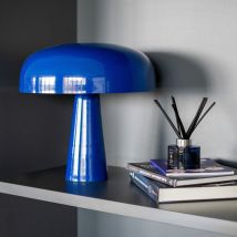 Lámpara de metal azul oscuro - Livia - Rendez-Vous Déco