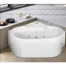 Vasca da bagno idromassaggio 125x125 Full Optional Sicorage Occla