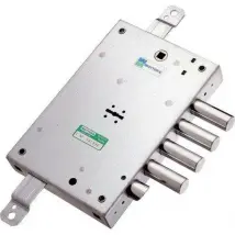 SERRATURA METALLO APPLICARE 52571ML MOTTURA DM M4 TRIPL+SCR IP.MM 28 E.MM 63 DX/SX SP.MM 10