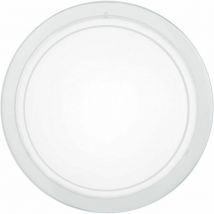 Plafoniera Lampada da Soffitto Applique Tonda Rotonda E27 Interno Planet EGLO Color: Bianco