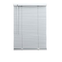Tenda Veneziana Alluminio Lamelle 16 mm Corde Veneziane Finestre Parasole Errebi Colore: Bianco senza Corda, Dimensioni: 40 x 130 cm