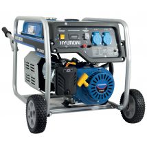 Generatore Corrente Carrellato a Benzina 4 T Hyundai HY3000 65010 2.5 Kw