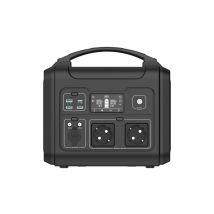 EZVIZ PS600, stazione di alimentazione portatile, capacit 607Wh, 9 ingressi, display smart, ricarica con pannello solare (non incluso)