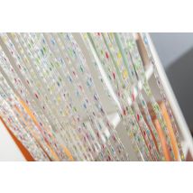 Tenda per Porta Ingresso Finestra Rainbow Multicolore Plastica con Fili PVC Dimensioni: 100 x 220 cm
