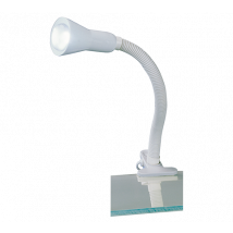 Lampada a Morsetto Pinza Flessibile Camera Ragazzi Bianca Flepero GD Trio