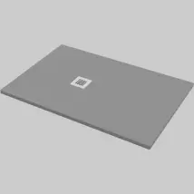 PIATTO DOCCIA RETTANGOLARE EFFETTO PIETRA GRIGIO 70x90 MADE IN ITALY