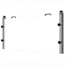 Paratia anti allagamento kit fai da te estensibile fino a 3 mt. altezza 110 cm.