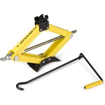 Cric sollevatore Auto Martinetto a forbice per Gomme 1500 KG SCISSOR JACK DUNLOP