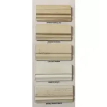 Scrivania shabby 6 cassetti in legno bianco/oro l.140 p.85 h.82 - Mobili 2G