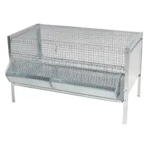 GABBIA PULCINI PIEGHEVOLE cm 100 x 50 x H 60 - MG GABBIE