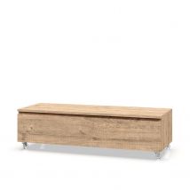 Cassettiera ASTRA L.120 P.45 H.32 cm colore rovere miele