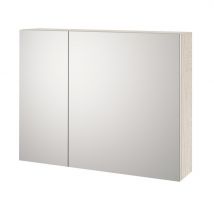 Specchio Contenitore 2 ante LARISSA-S colore sherwood naturale