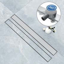 AICA ITALY Canalina doccia a pavimento 90cm con sifone giravole 360e 2-in-1 scarico doccia Modello standard