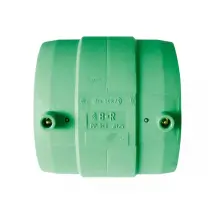 MANICOTTO ELETTRICO IN PPR SERIE TIGRIS GREEN - Ø110 - WAV