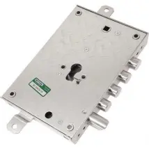 SERRATURA METALLO APPLICARE 85571AN MOTTURA F.SAGOM M2 TRIPL+SCR IP.MM 28 E.MM 63 SX SP.MM 10