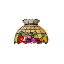 FRUIT SOLO PARALUME IN VETRO TIFFANY D.30CM