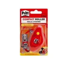 COLLA PRITT ROLLER COMPACT REMOVIBILE- - nastro mt.10x8,4mm - 10 blister HENKEL