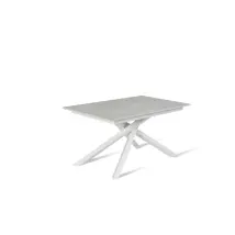 Tavolo Allungabile 140/190x90x76 cm in Melaminico Pulse Bianco