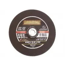 DISCHI DA TAGLIO E DA SGROSSO CENTRO DEPRESSO PER FERRO Ø MM.230- - ø mm.230x3,2 foro 22,2 da taglio per ferro - 25 pezzi GRINDING""
