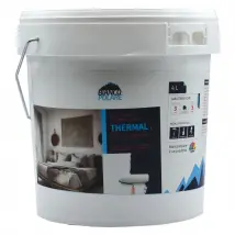 RIVESTIMENTO IDROREPELLENTE 'THERMAL' lt. 14 - BIANCO POLARE