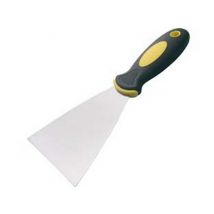 12Pz Spatole Con Manico Bi-Material Inox - Mm.70 Cod:Ferx.Fer141260