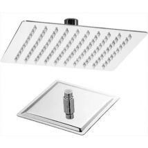Soffione doccia cromato quadrato Top Line 25x25 Metaform