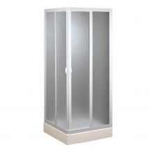 Box doccia 80x100 CM in Acrilico mod.Venere con apertura centrale