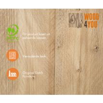 Scrivania in legno per bambini Vancouver dimensioni 200/72 cm
