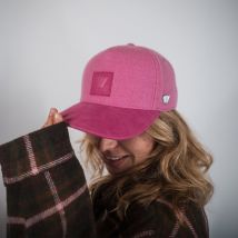 Casquette Sirocco Feroce cuir & laine - Rose - Feroce - Feroce