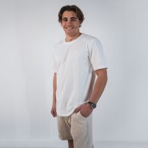 T-shirt coton bio Pounda Feroce - Blanc - Feroce - Feroce