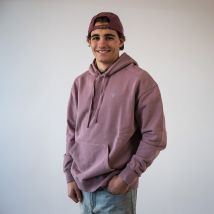 Hoodie coton bio Un Vent Feroce - Rose - Feroce - Feroce