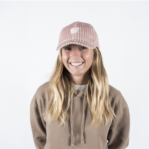 Casquette Meltem velours cotelé - Rose pâle - Feroce - Feroce