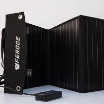 Panneau solaire portable 60W - Noir - Feroce - Feroce