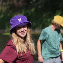 Chapeau style bob velours cotelé - Mauve - Feroce - Feroce