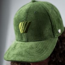 Casquette Alizée velours côtelé - Verte - Feroce - Feroce