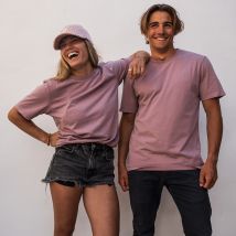 T-shirt coton bio Pounda Feroce - Rose - Feroce - Feroce