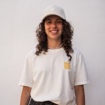 T-shirt coton bio La Vague Feroce - Blanc - Feroce - Feroce