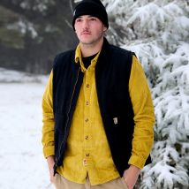 Veste sans manche doublure matelassée - Noire - Feroce - Feroce