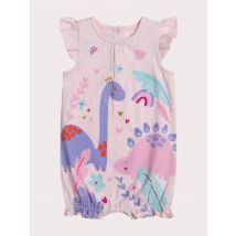 Grenouillère Dinosaure Pour pour Bébé - Fille - 9 mois - Du Pareil Au Même