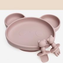 Panda Baby Suction Plate & Cutlery Set (4pcs)