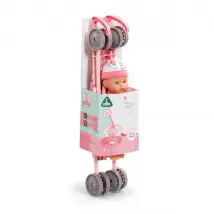 Cupcake Stroller and Doll - Pink